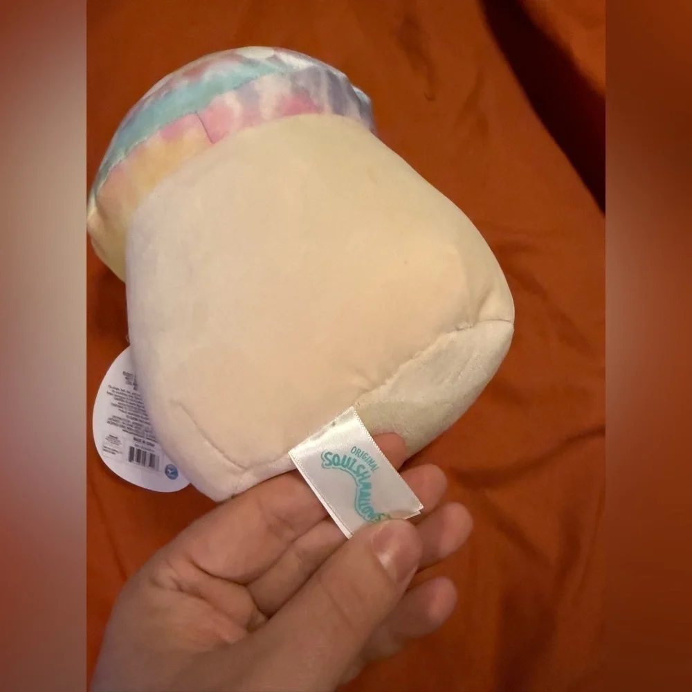 Squishmallow Kervena The Tie Dye Mushroom 14” Stuffy